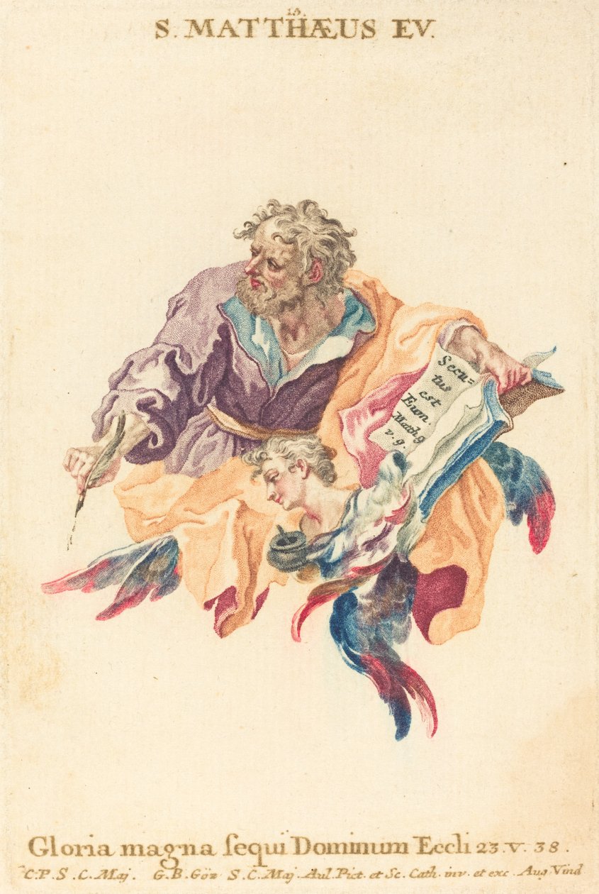 Evangelist Aziz Matta by Gottfried Bernhard Götz