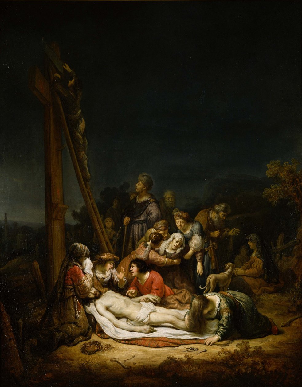 İsa Üzerine Ağıt, 1637 by Govaert Flinck