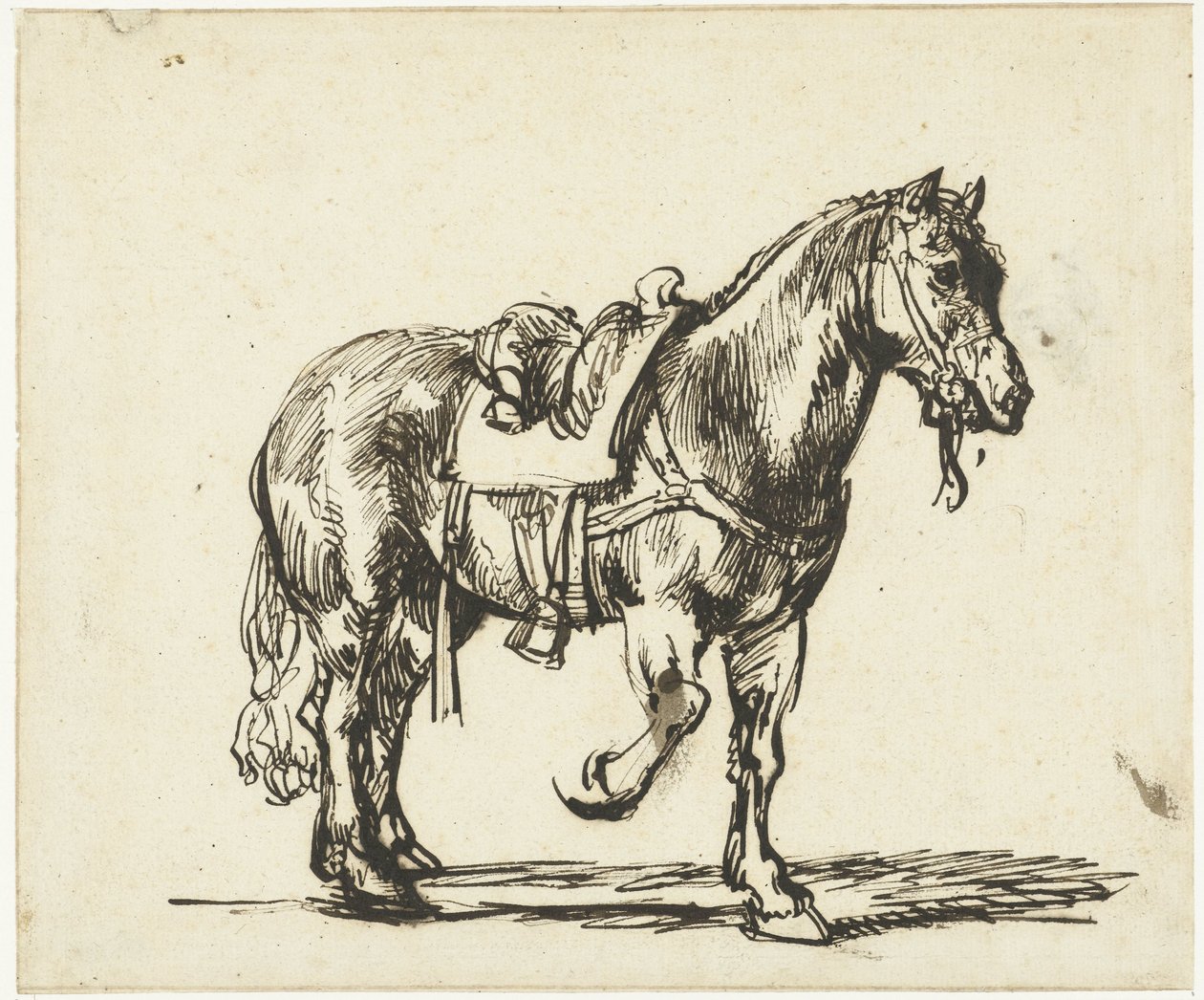 İyi Samiriyeli'nin Atı by Govert Flinck