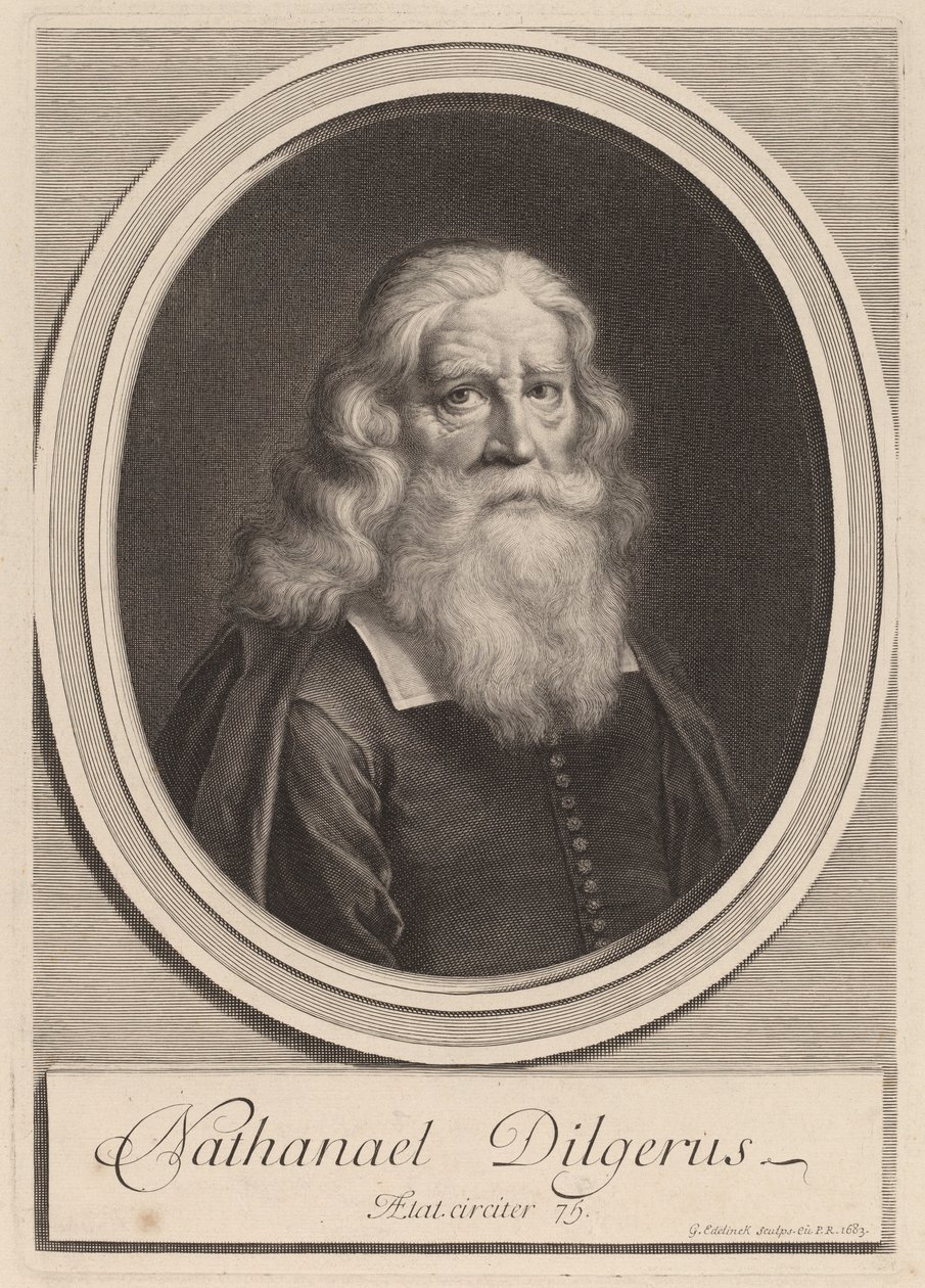 Nathanael Dilgerus by Gérard Edelinck