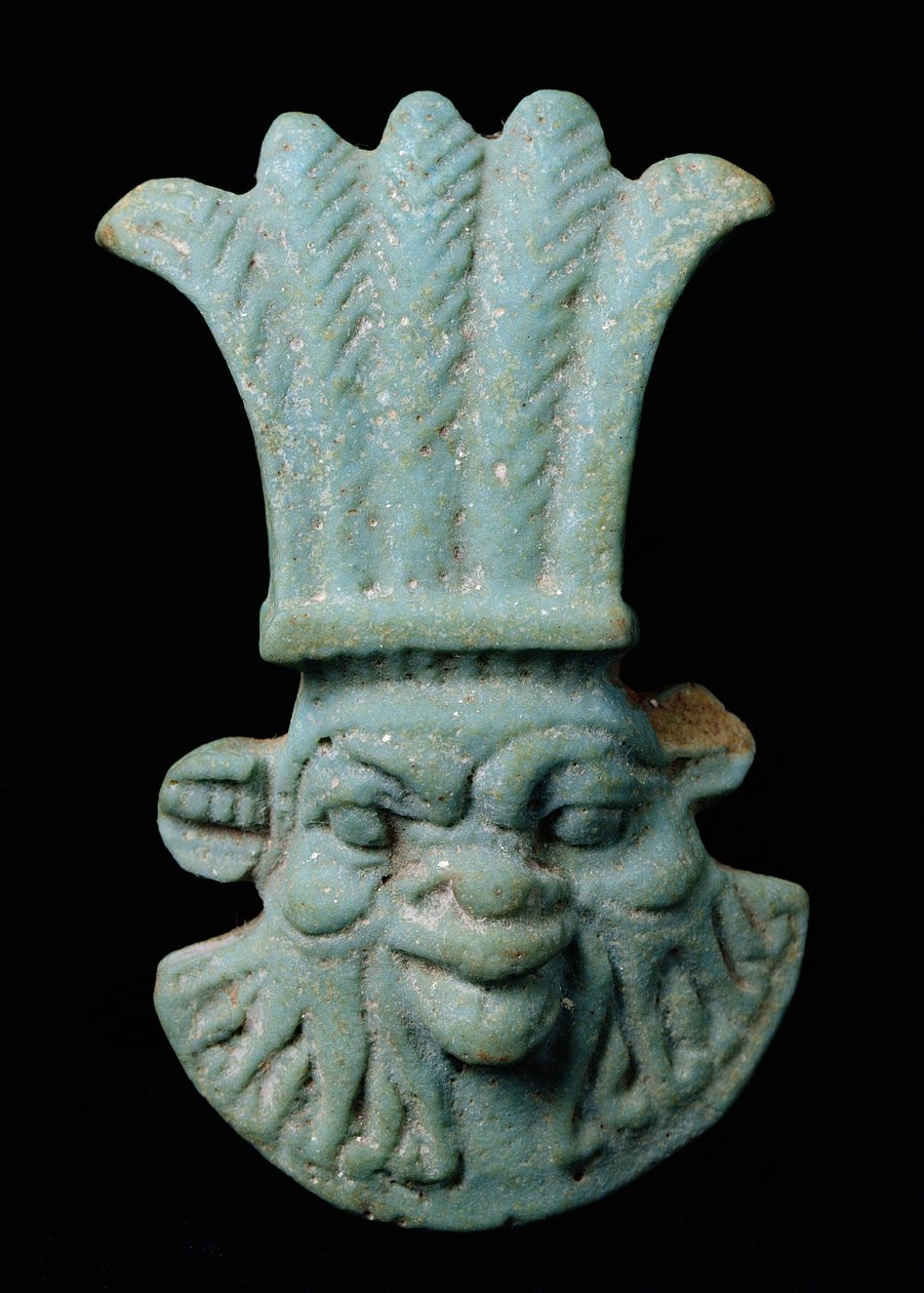 Bes, Mısır ev tanrısı, müzik ve dansla da ilişkilendirilir by Greco Roman