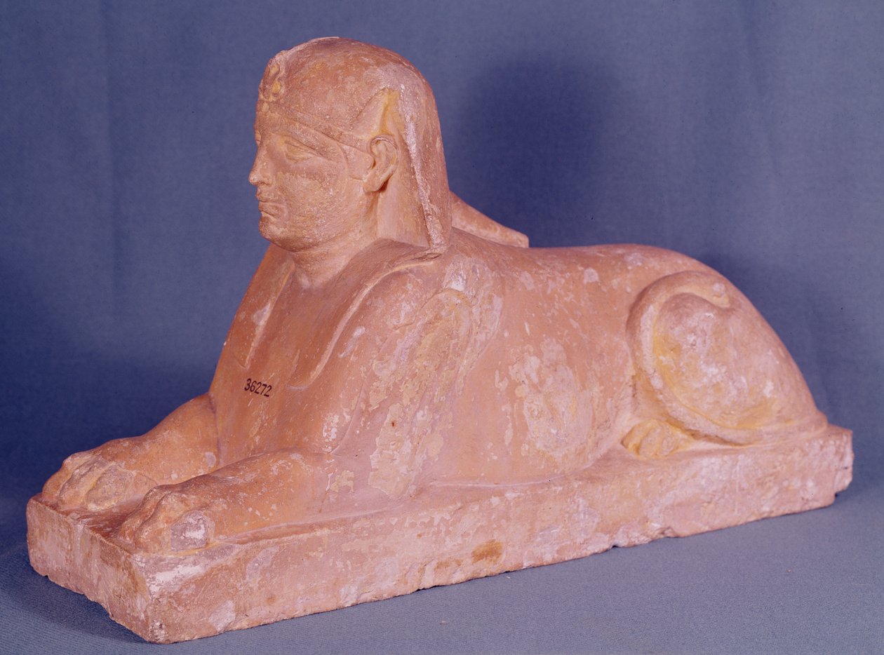 Sfenks (kireçtaşı) by Greco Roman