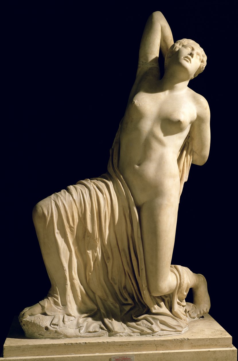 Sallust Hamamlarından Ölen Niobid (mermer) by Greek