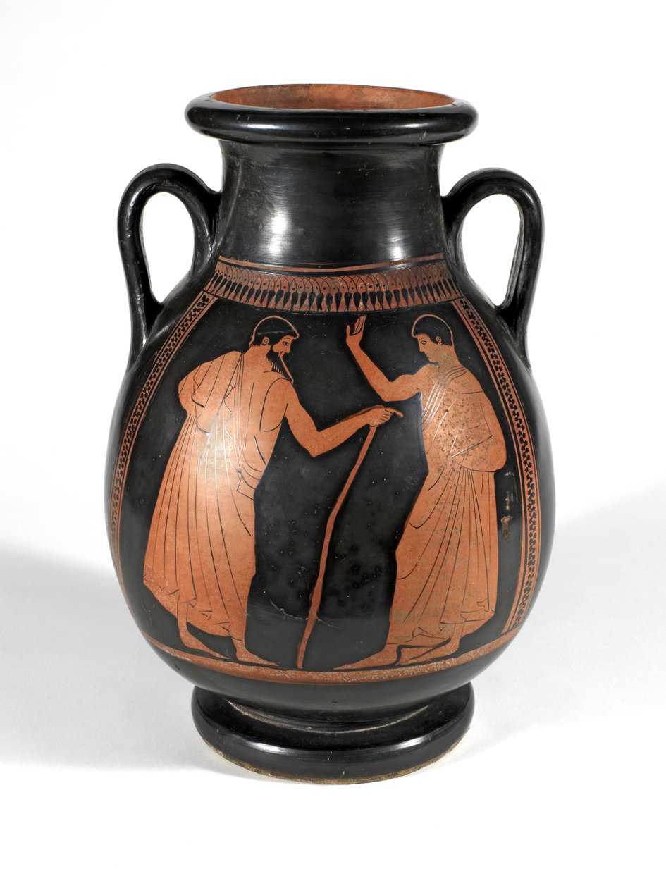 Kırmızı Figür Pelike (seramik) by Greek