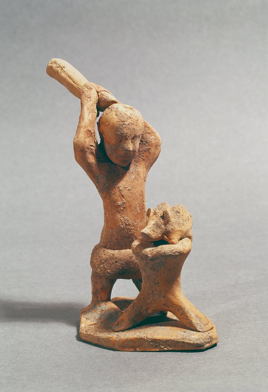 Kasap (pişmiş toprak) by Greek