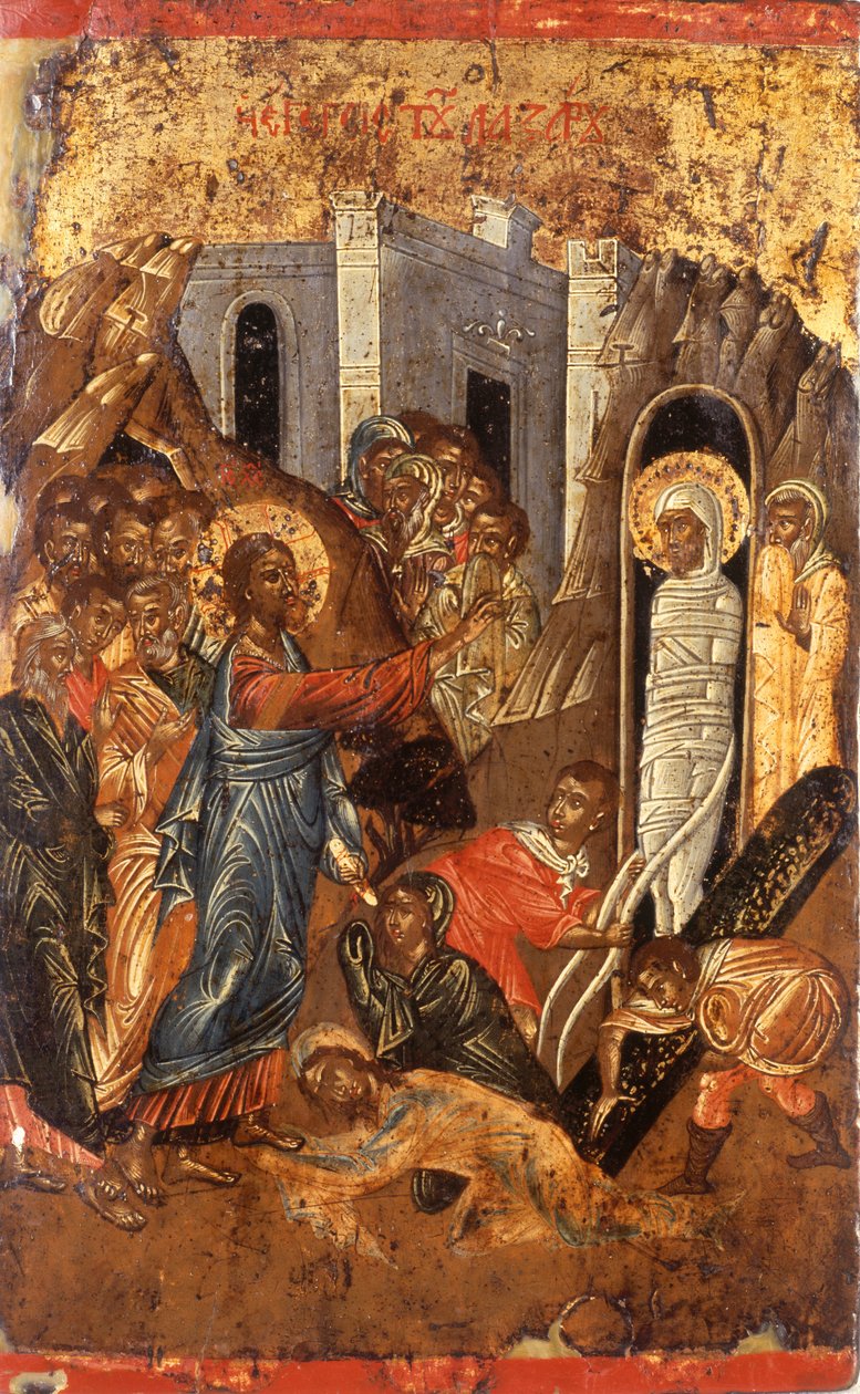 Lazarus'un Yükselişi by Greek School
