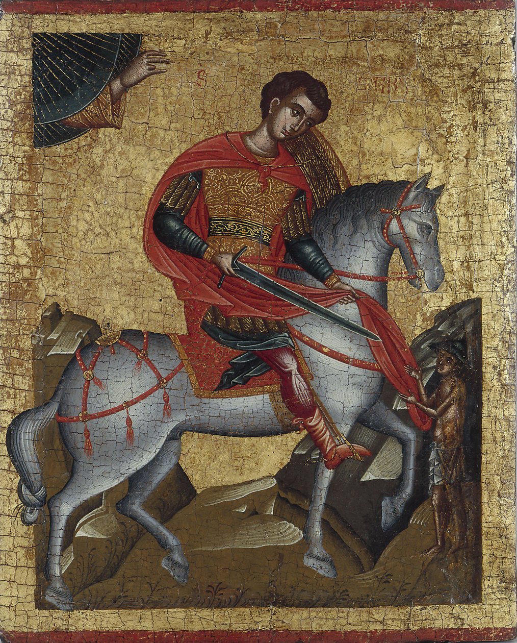 Aziz Martin, c. 1500. by Greek icon.