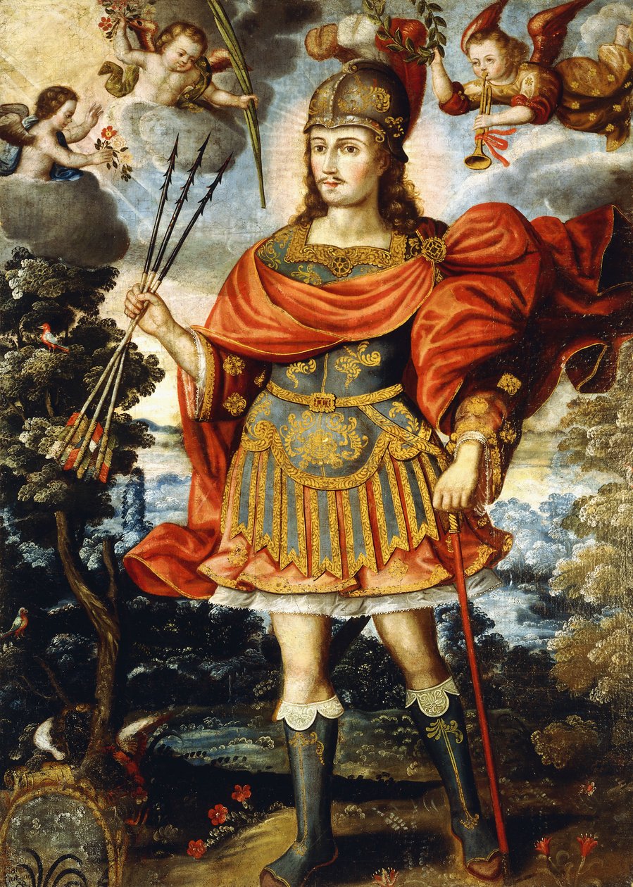 Aziz Sebastian, c.1620 by Gregorio Gamarra
