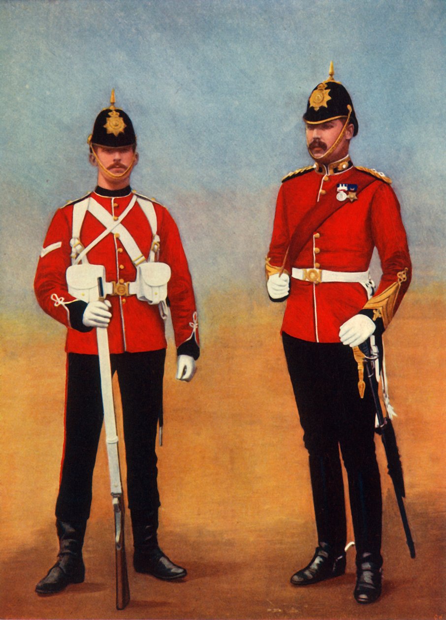 "Kraliyet Deniz Piyadeleri", 1901. by Gregory and Co