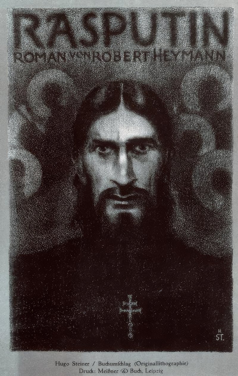 Rasputin / Buchumschlag 1919 by Grigori Jefimowitsch Rasputin