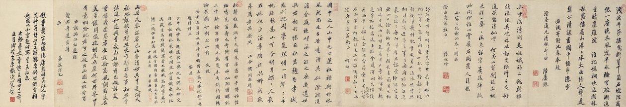 Bahar Buluşması, 1677 by Gu Zuntao