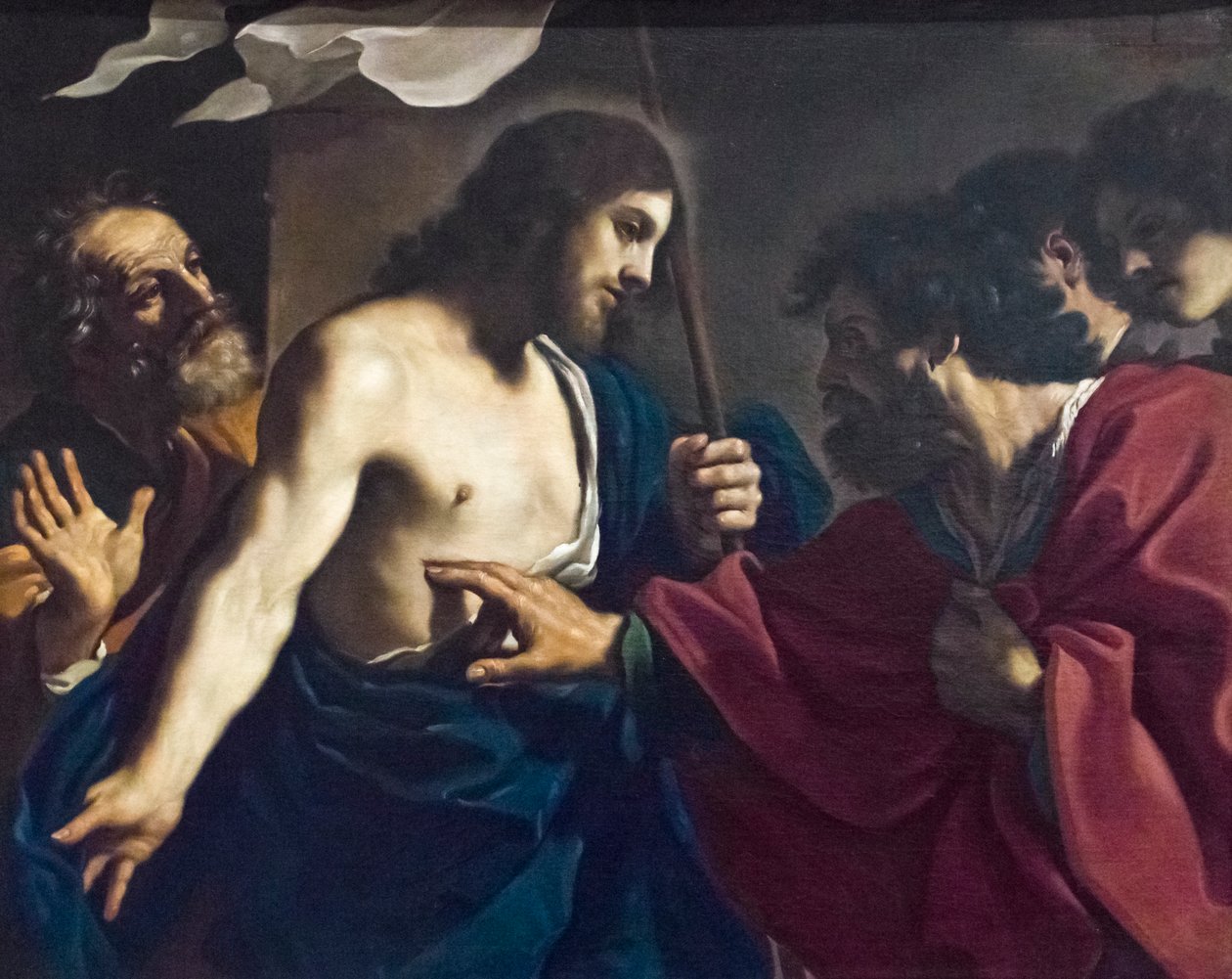 St Thomas'ın İnanılmazlığı by Guercino (1591 1666)