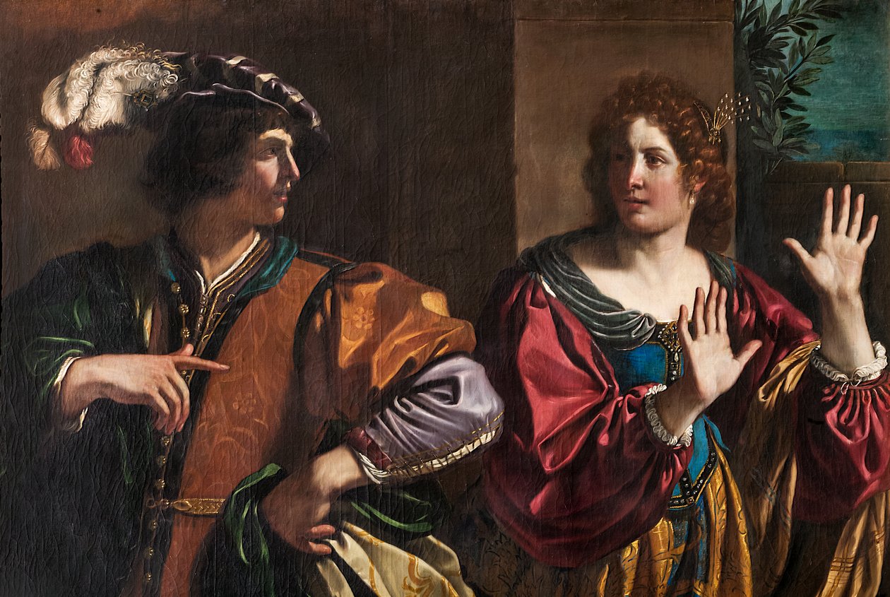 Amnon ve Tamar by Guercino