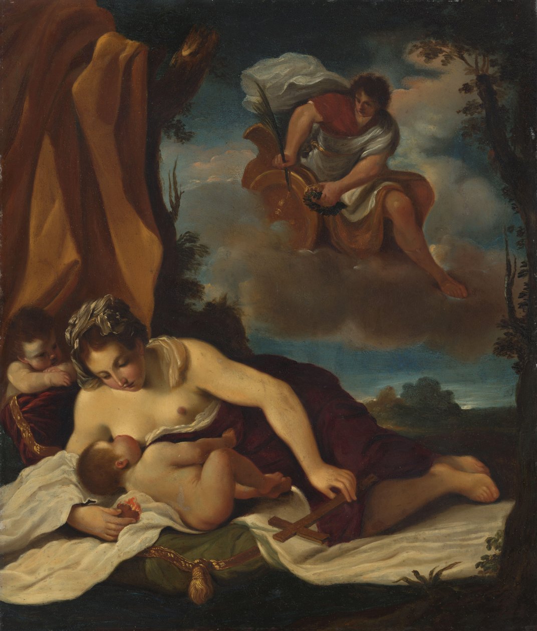 caritalar by Guercino (copy after)