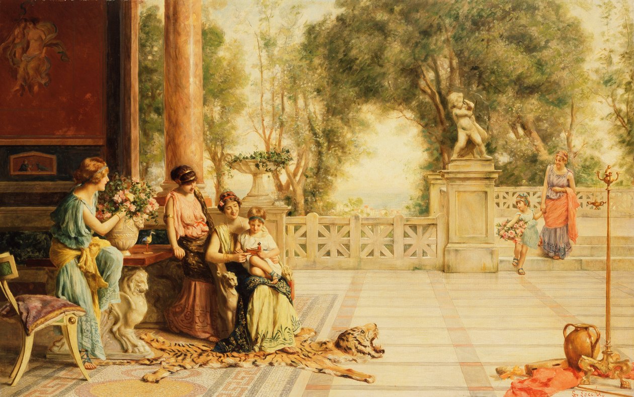 İlgi odağı, by Guglielmo Zocchi