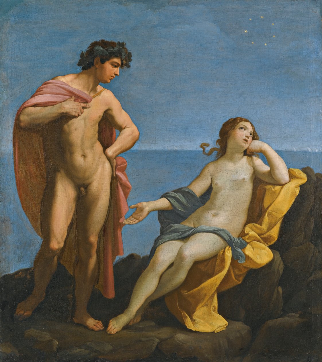 Bacchus ve Ariadne by Guido Reni