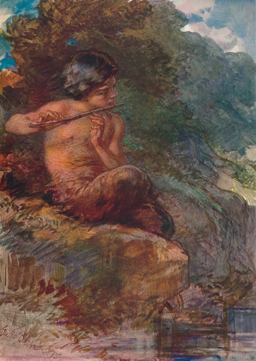 Bebek Tavası, 1875, 1906. by Guido Bach