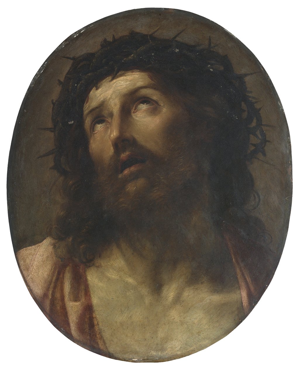 Dikenlerle Taçlandırılan İsa by Guido Reni