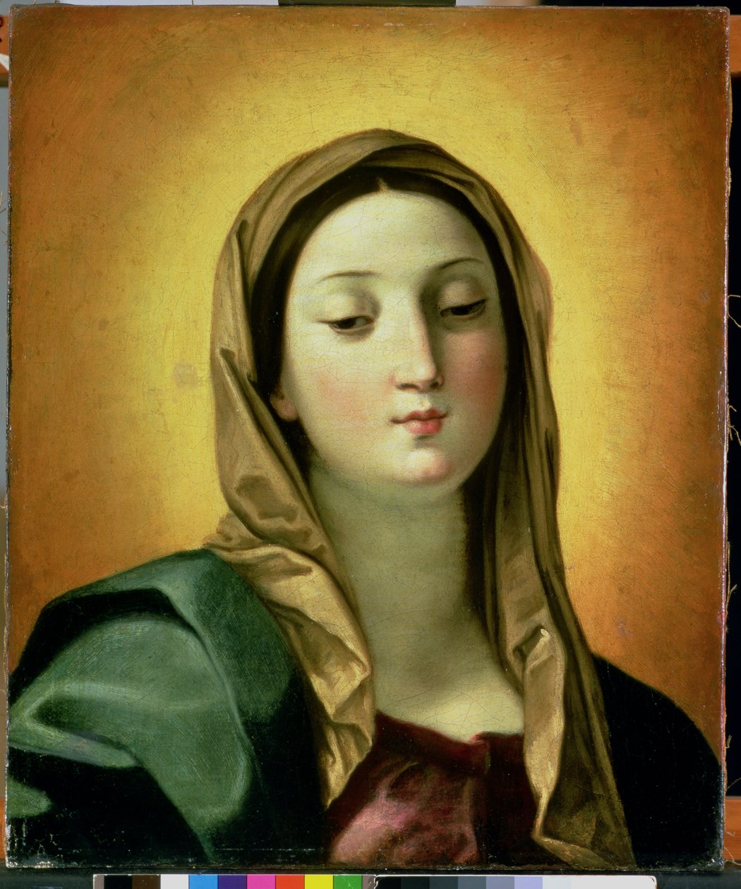 Madonna (tuval üzerine yağlı boya) by Guido Reni