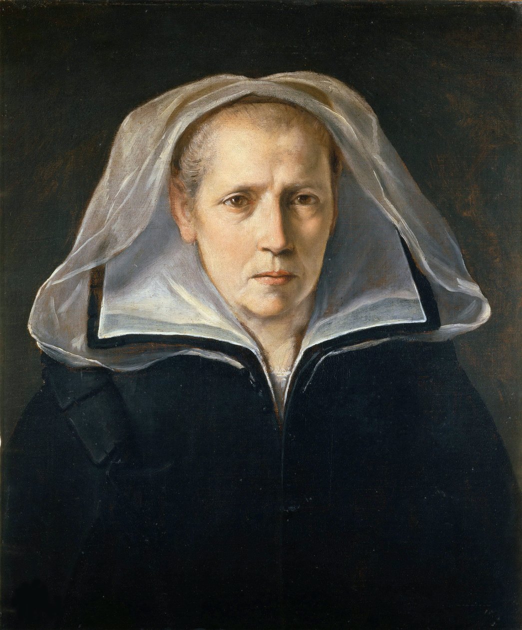 Sanatçının Annesinin Portresi, c. 1612. by Guido Reni