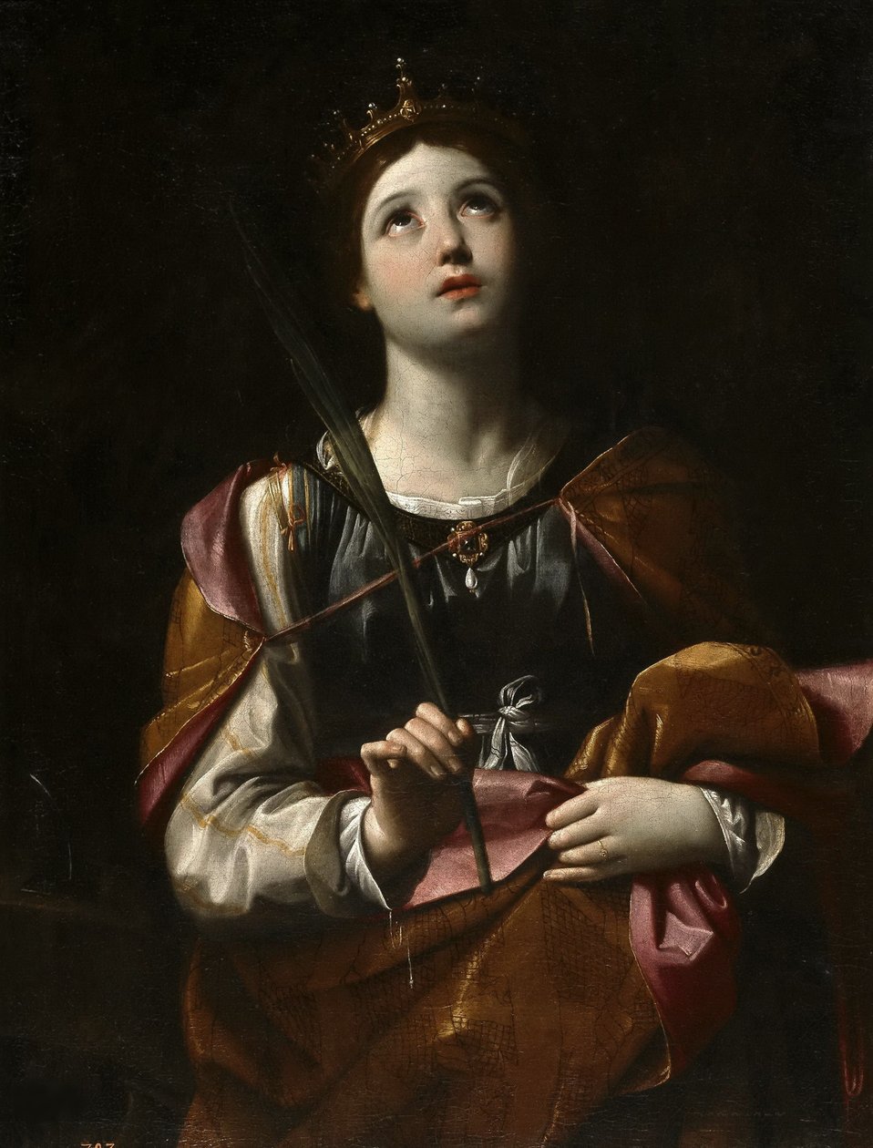 İskenderiyeli Aziz Catherine, 1606. by Guido Reni