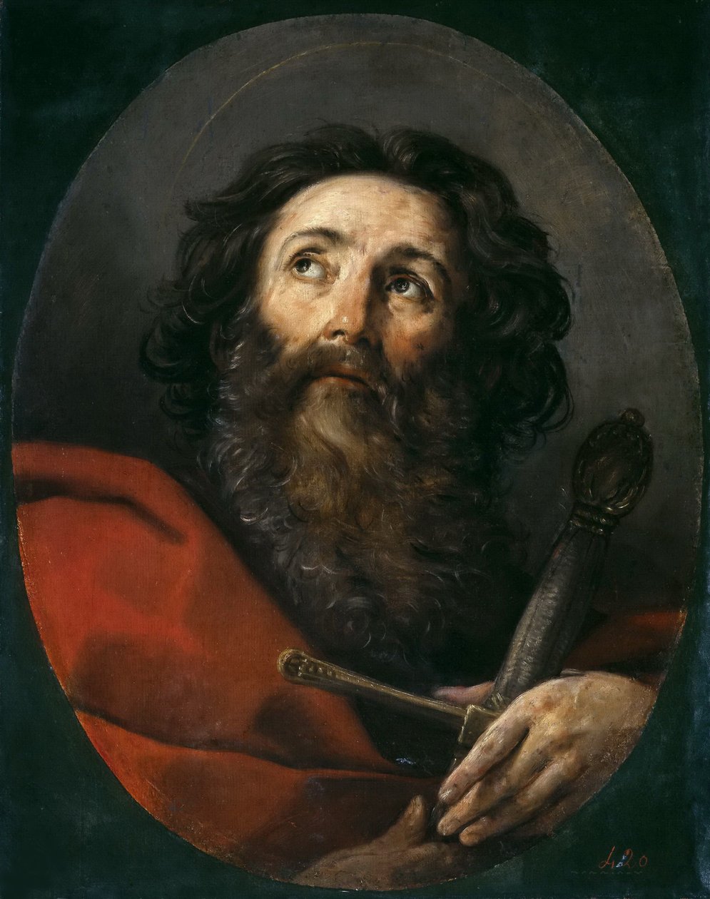 Havari Pavlus, c. 1617. by Guido Reni