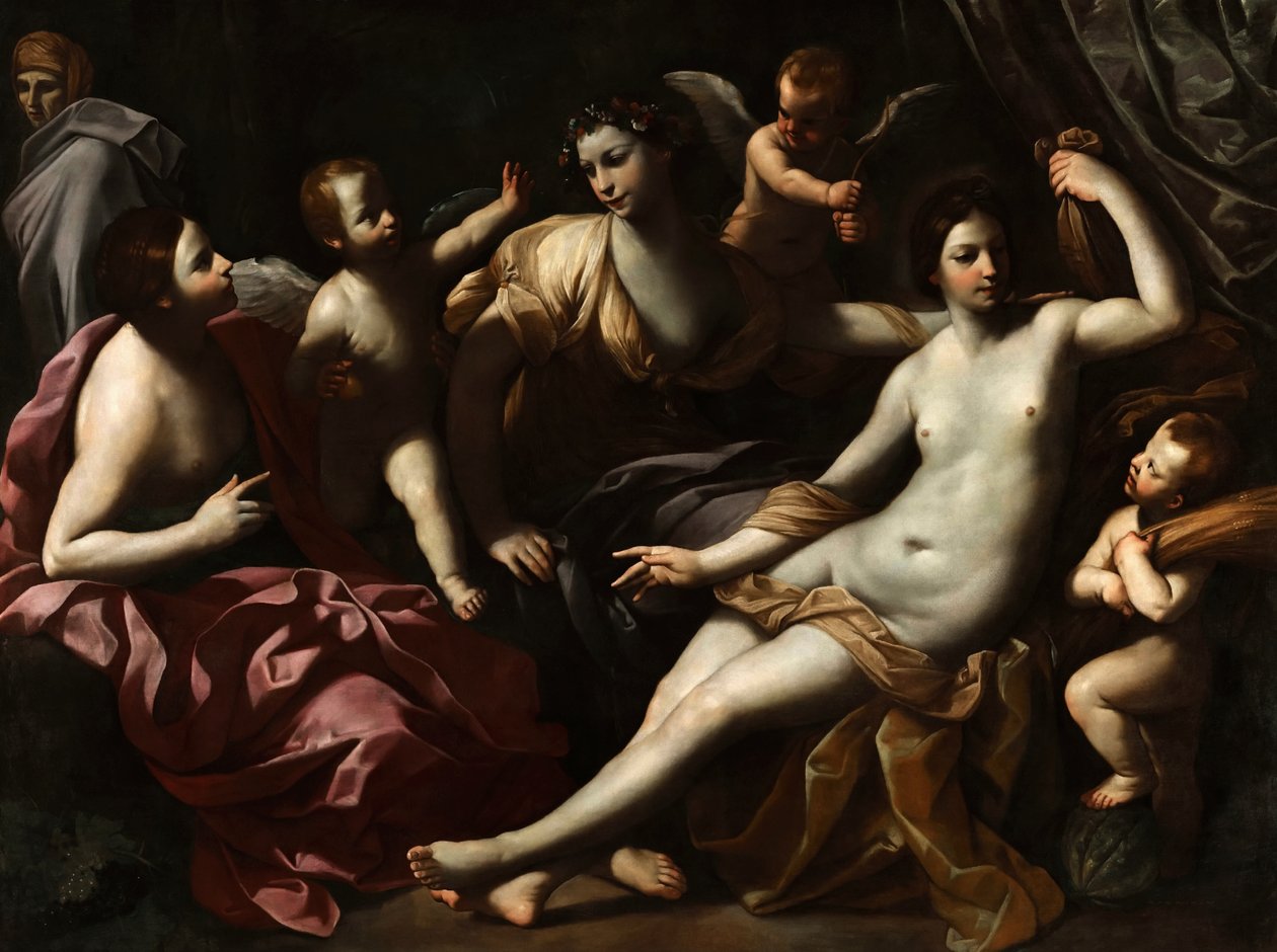 Dört Mevsim, c. 1620. by Guido Reni