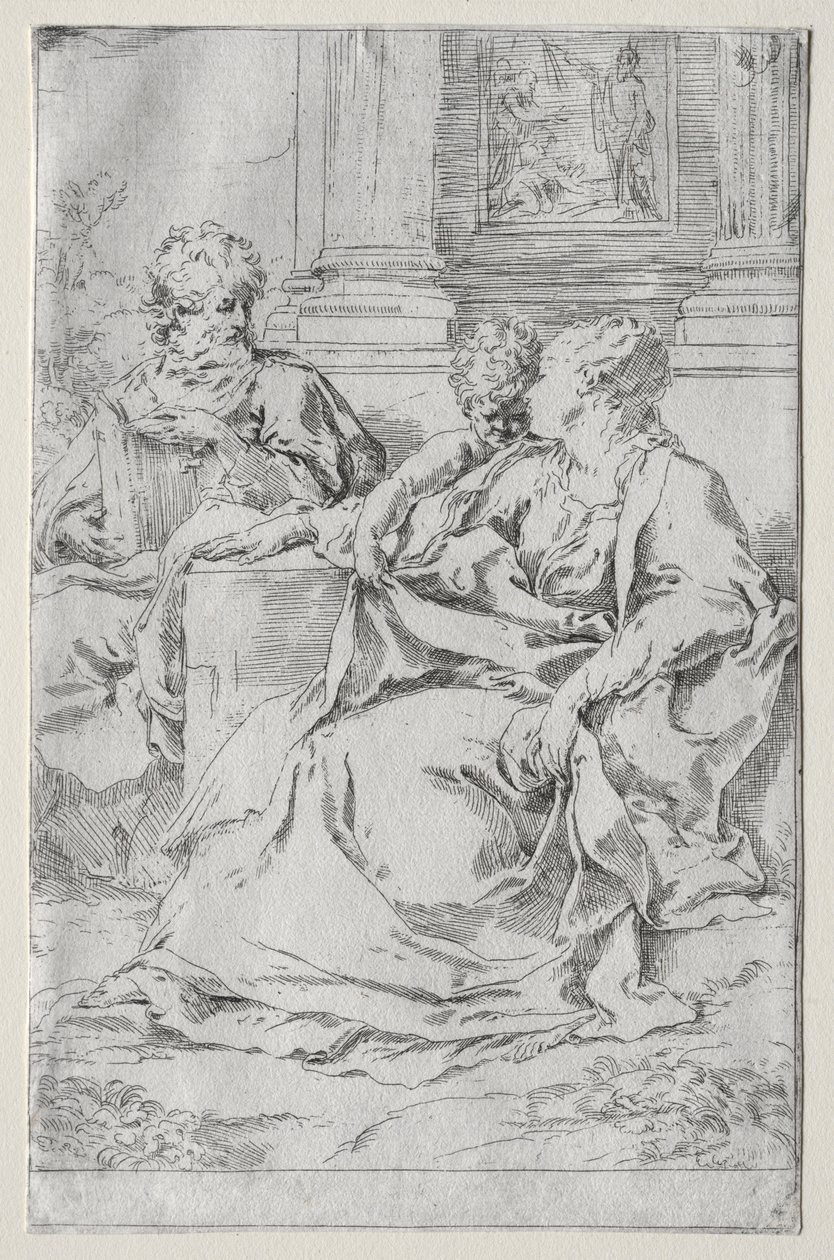 Kutsal Aile. by Guido Reni