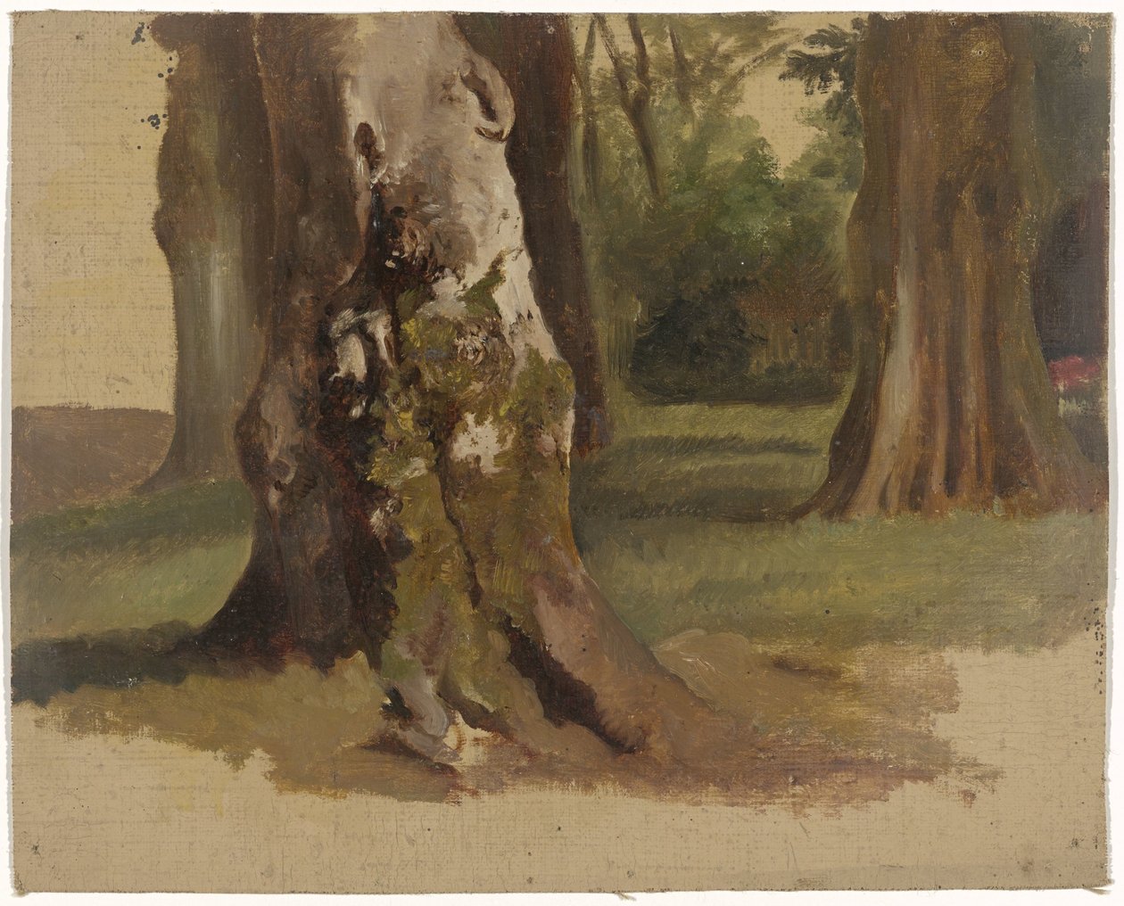 ağaç gövdeleri by Guillaume Anne van der Brugghen