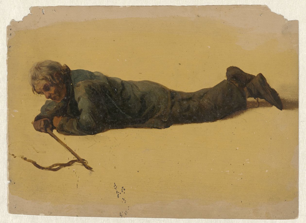 ileri yalan adam by Guillaume Anne van der Brugghen