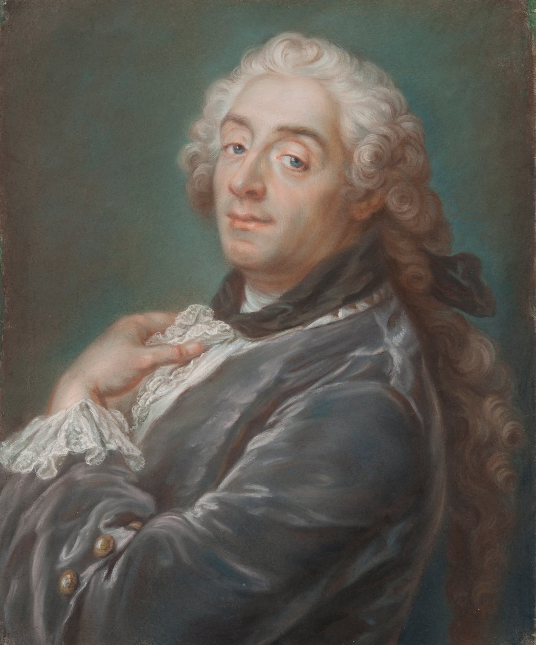 Francois Boucher, c.1741 (pastel) by Gustaf Lundberg