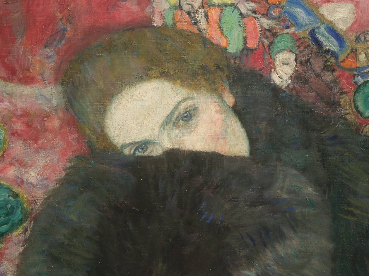 kaftanlı bayan by Gustav Klimt