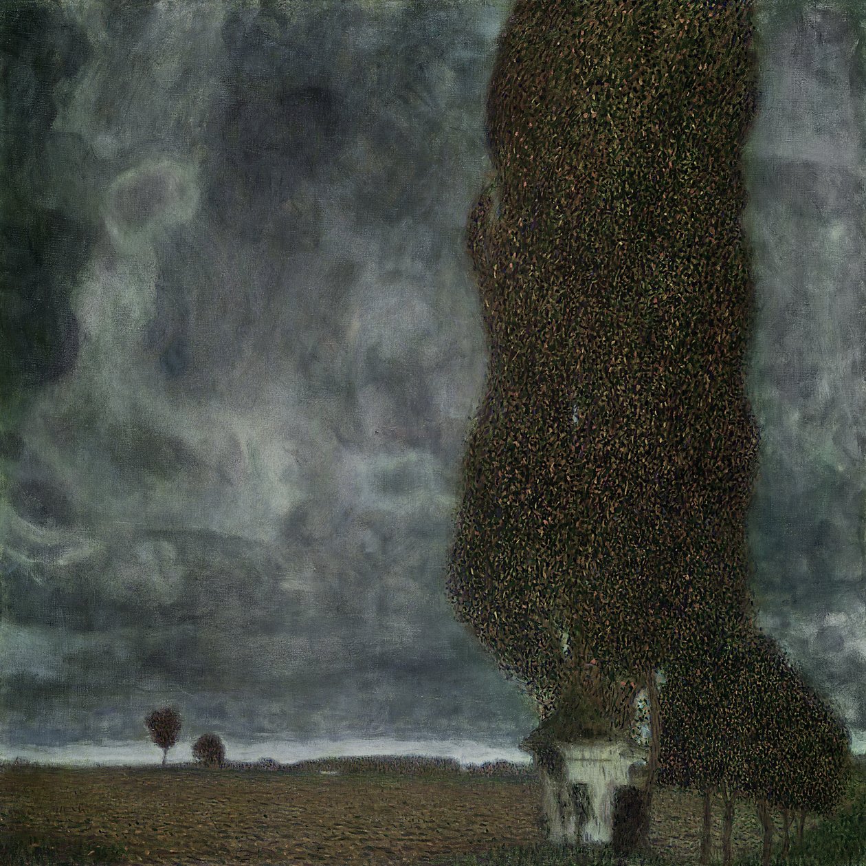 Yaklaşan Fırtına (Büyük Kavak II), 1903 by Gustav Klimt