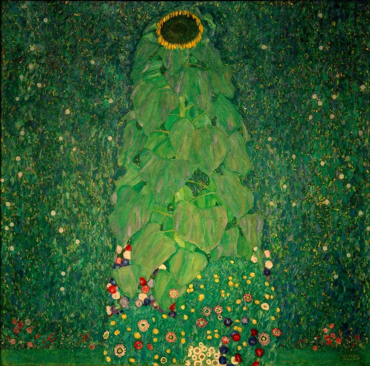 ayçiçeği by Gustav Klimt