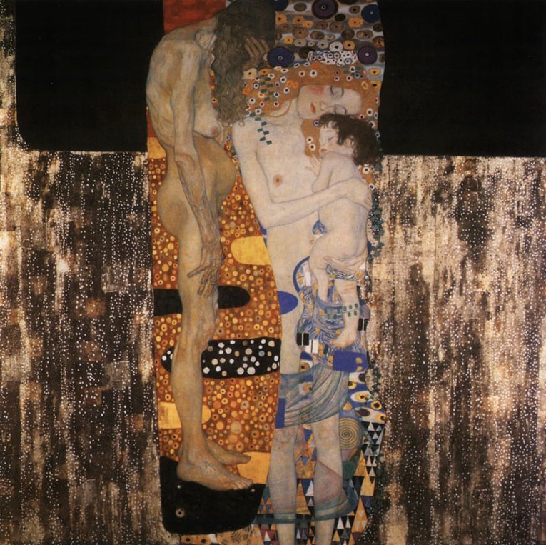 Kadının Üç Çağı by Gustav Klimt