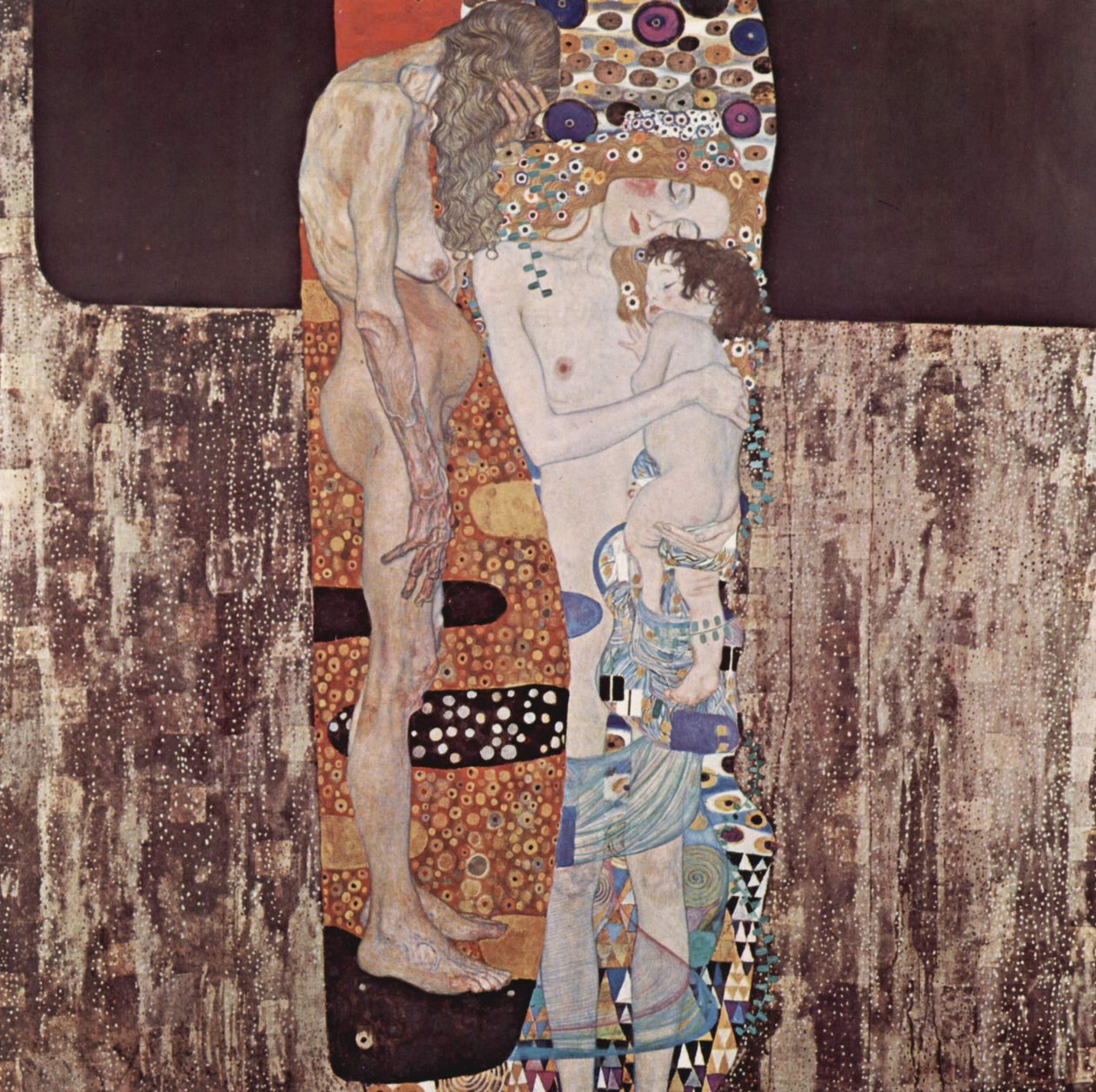 Kadının Üç Çağı by Gustav Klimt