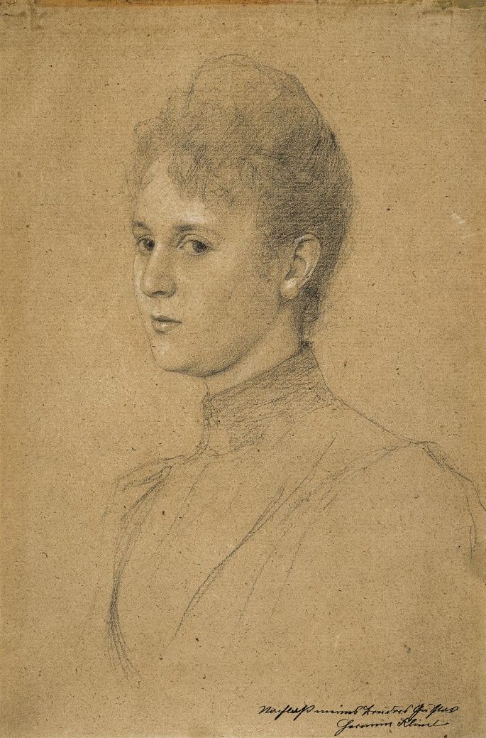 "Bayan Heymann" by Gustav Klimt