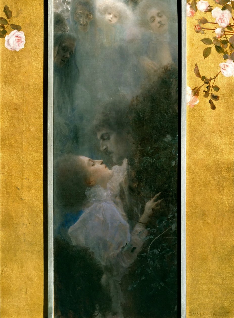 Aşk by Gustav Klimt