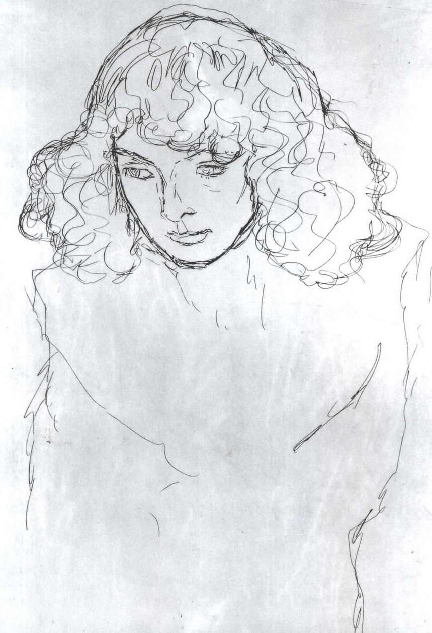 kız kafa by Gustav Klimt