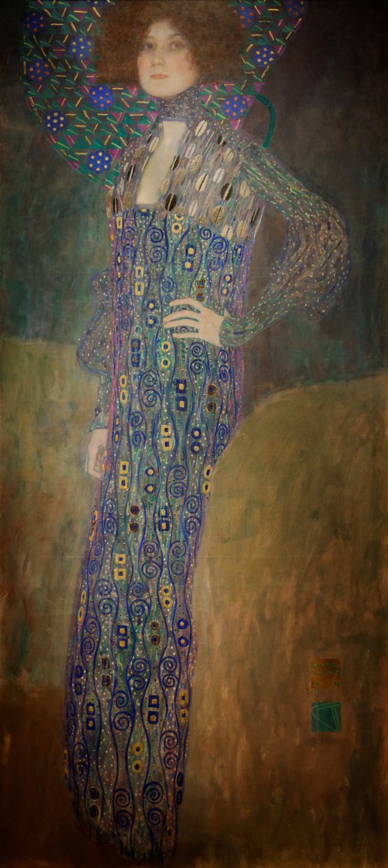 Portre Emilie Flöge by Gustav Klimt