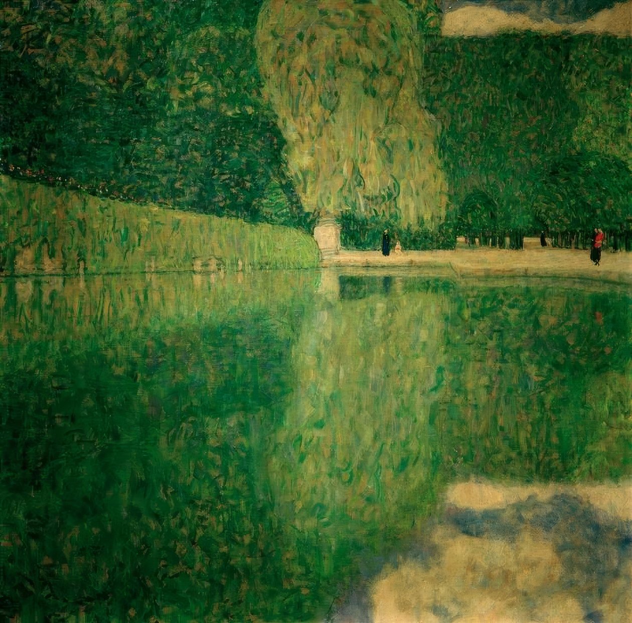 Schönbrunner Parkı by Gustav Klimt