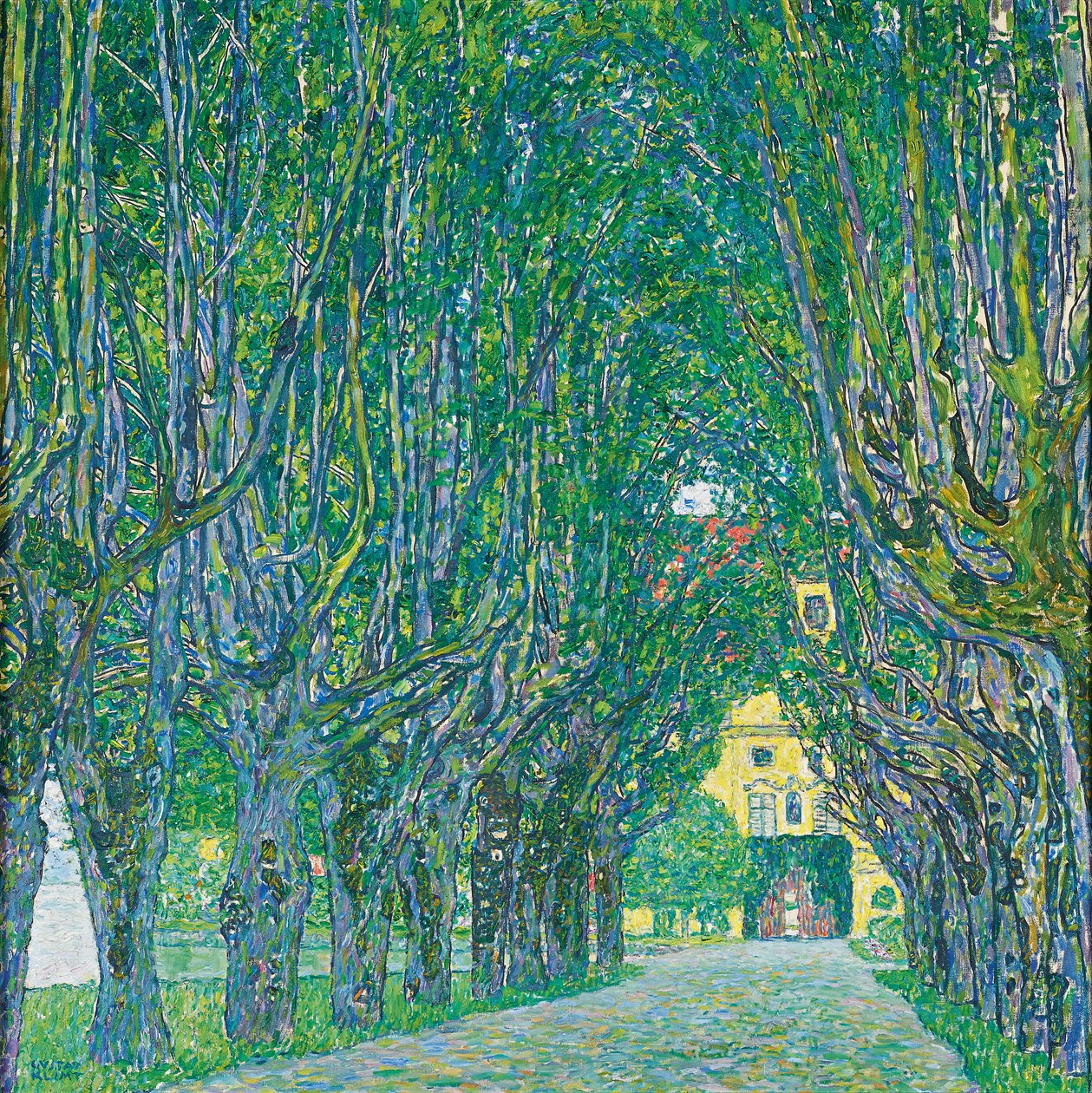Castle Chamber Park Bulvarı by Gustav Klimt