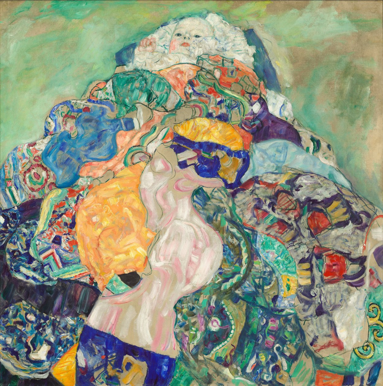 Bebek Beşiği, 19171918. by Gustav Klimt