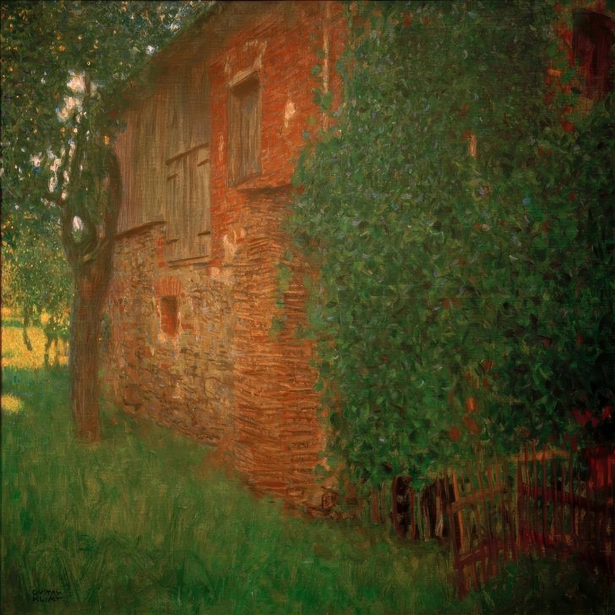 çiftlik evi by Gustav Klimt