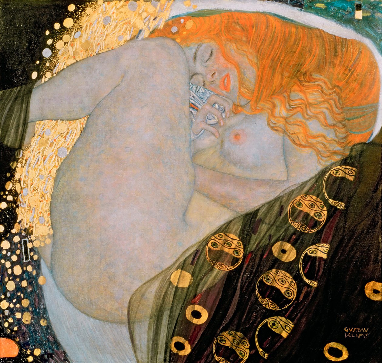 Danae, 1907 by Gustav Klimt