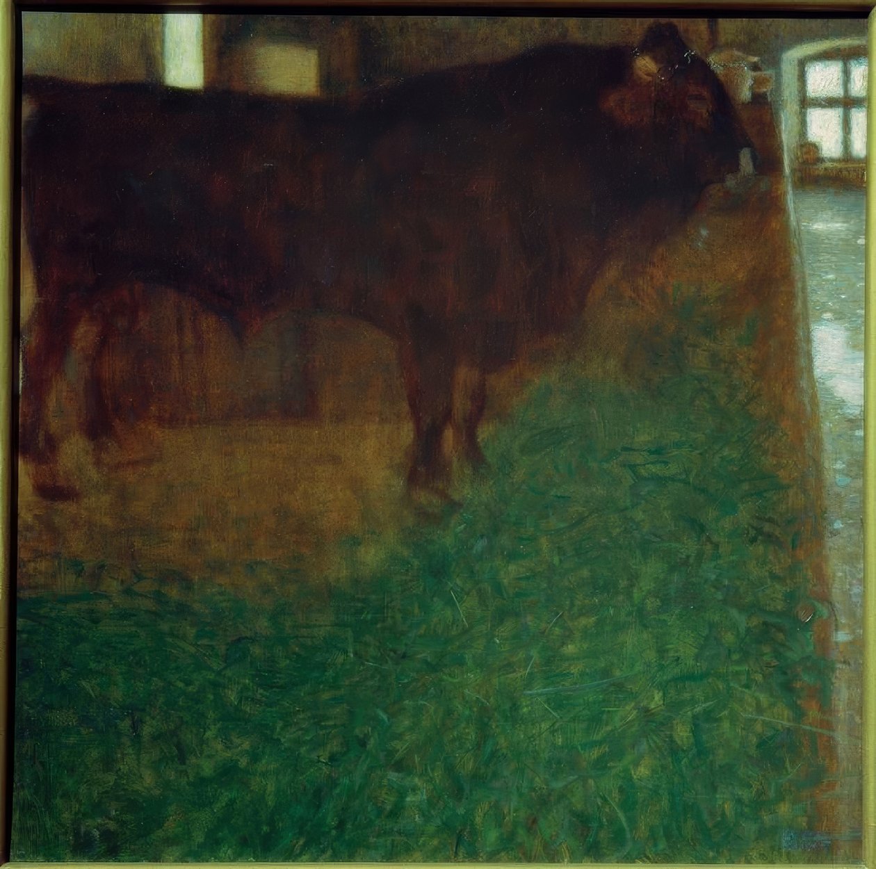 Kara boğa (Boğa Martin) by Gustav Klimt