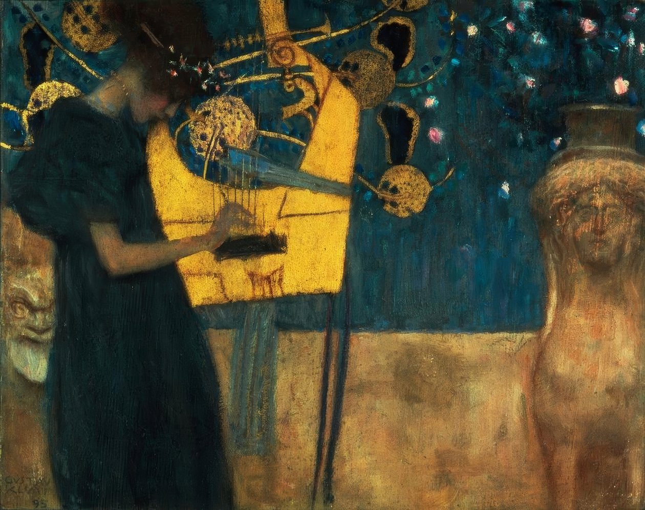 Müzik by Gustav Klimt