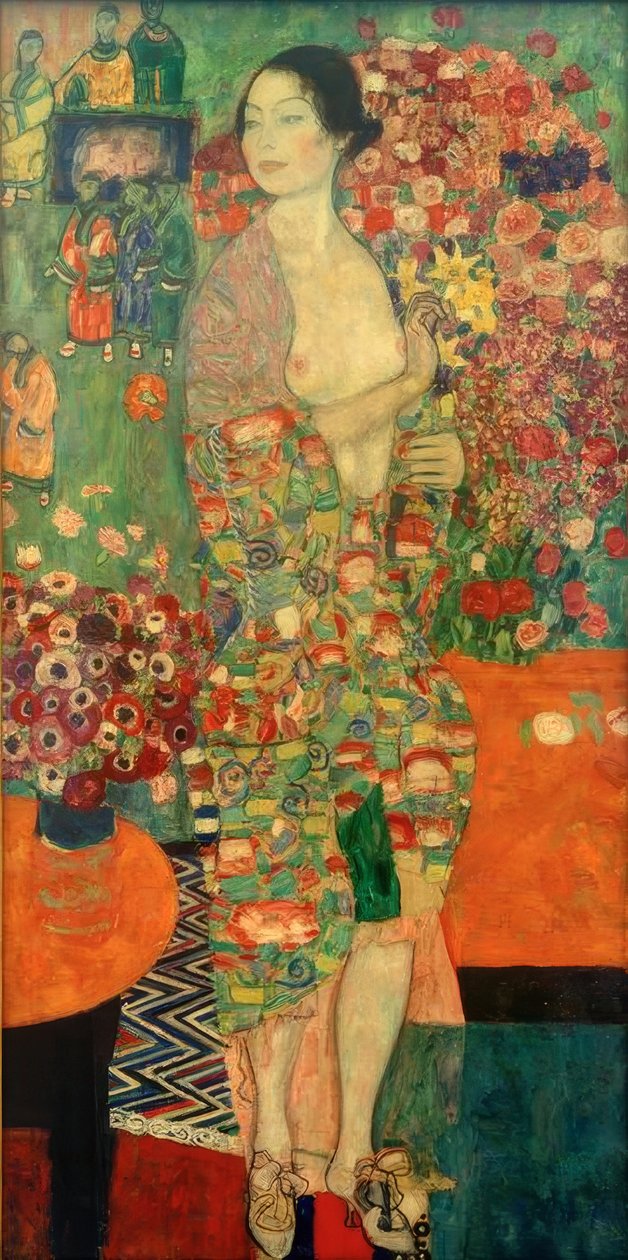Dansçı by Gustav Klimt