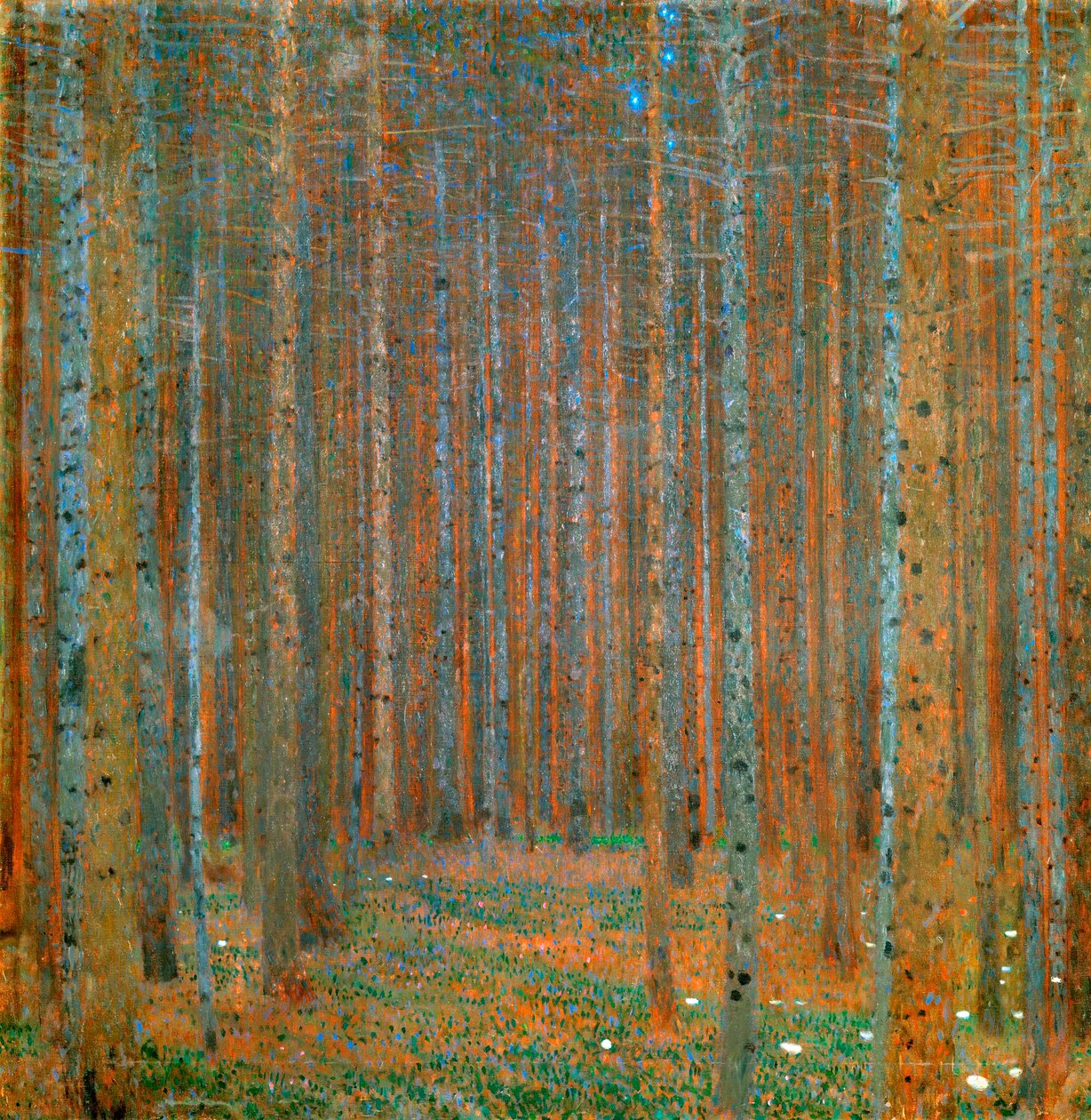 Köknar Ormanı I, 1901 by Gustav Klimt