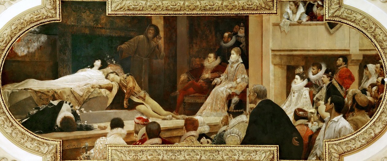 Shakespeare Globe Tiyatrosu by Gustav Klimt